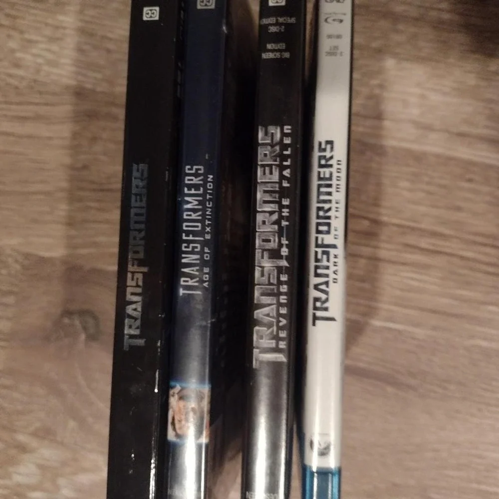 Lot of 4 Transformers Movie DVDS